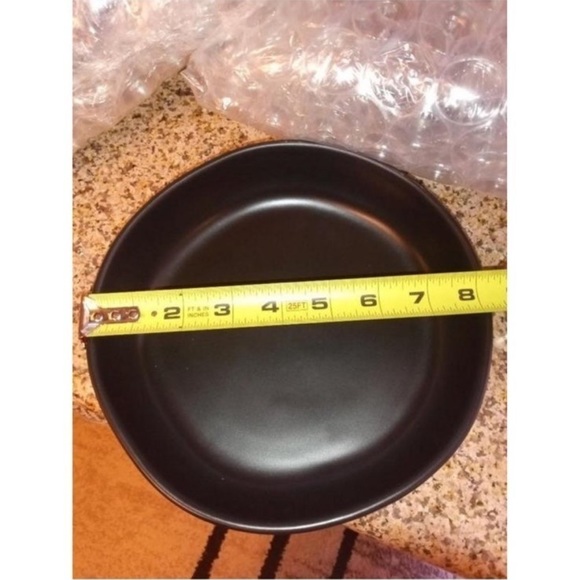 Hearth & Hand Magnolia 4pk 34oz Matte Stoneware Pasta/Grain Bowl Black - Picture 7 of 9